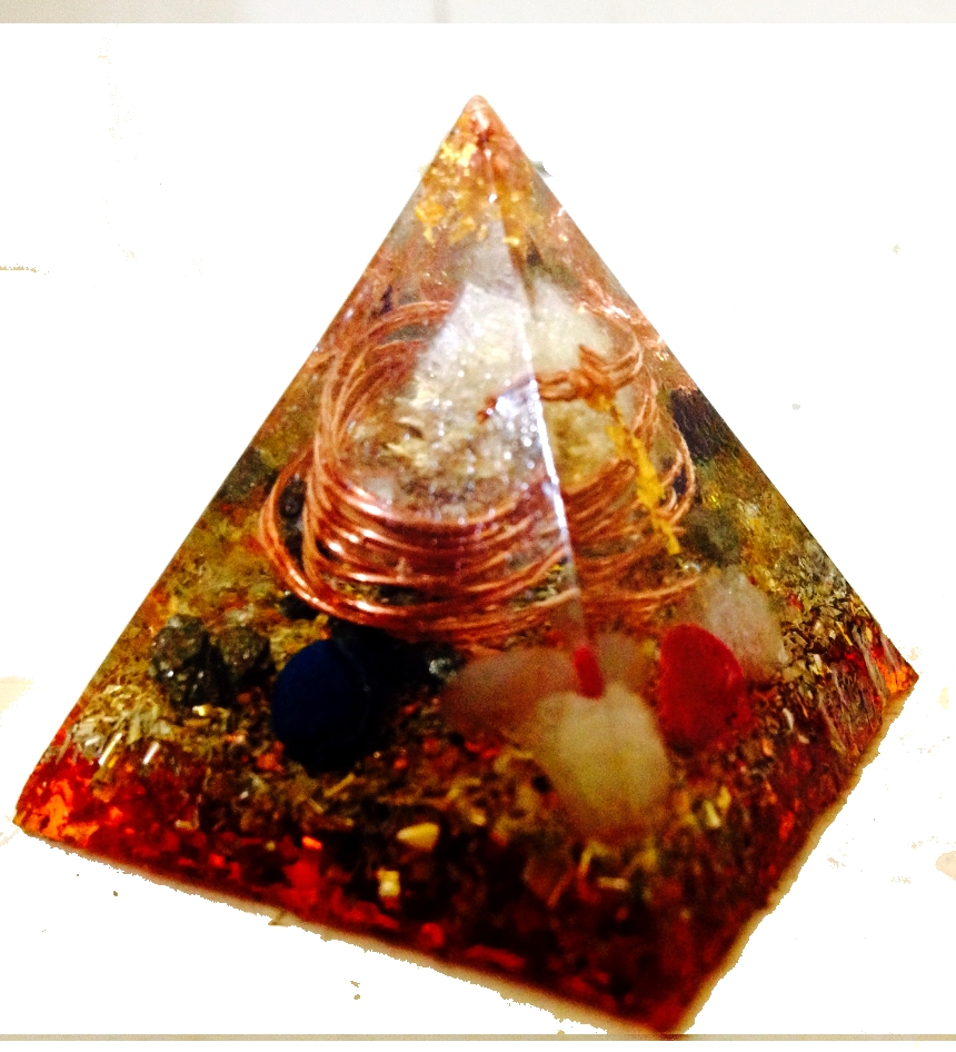 Orgone, Crystal Gemstone, Orgone Pyramid, Reiki Feng Shui Charging ...